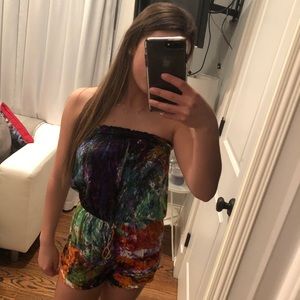 Colorful summer romper